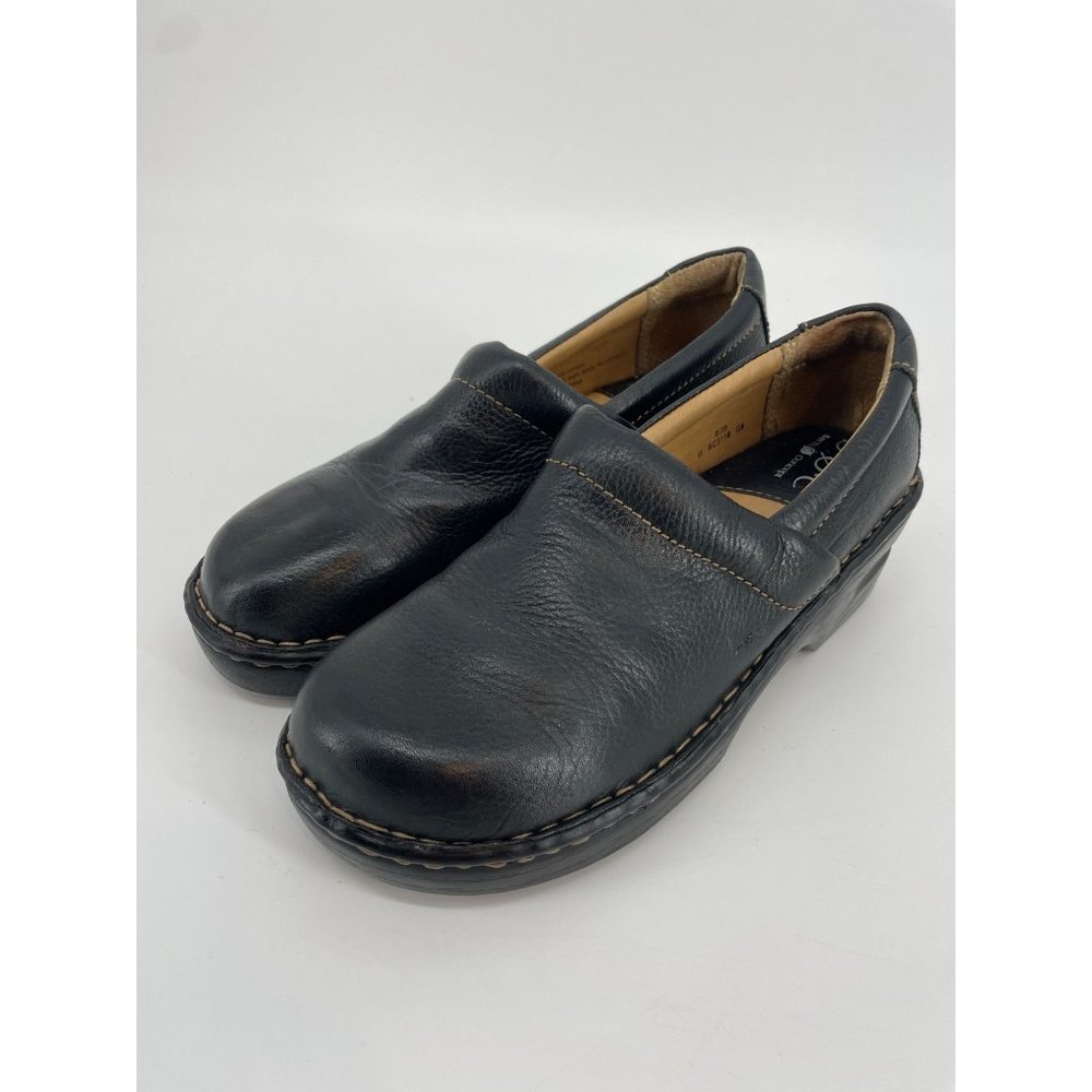 B.O.C Born Concept Leather Clogs Size 8/39